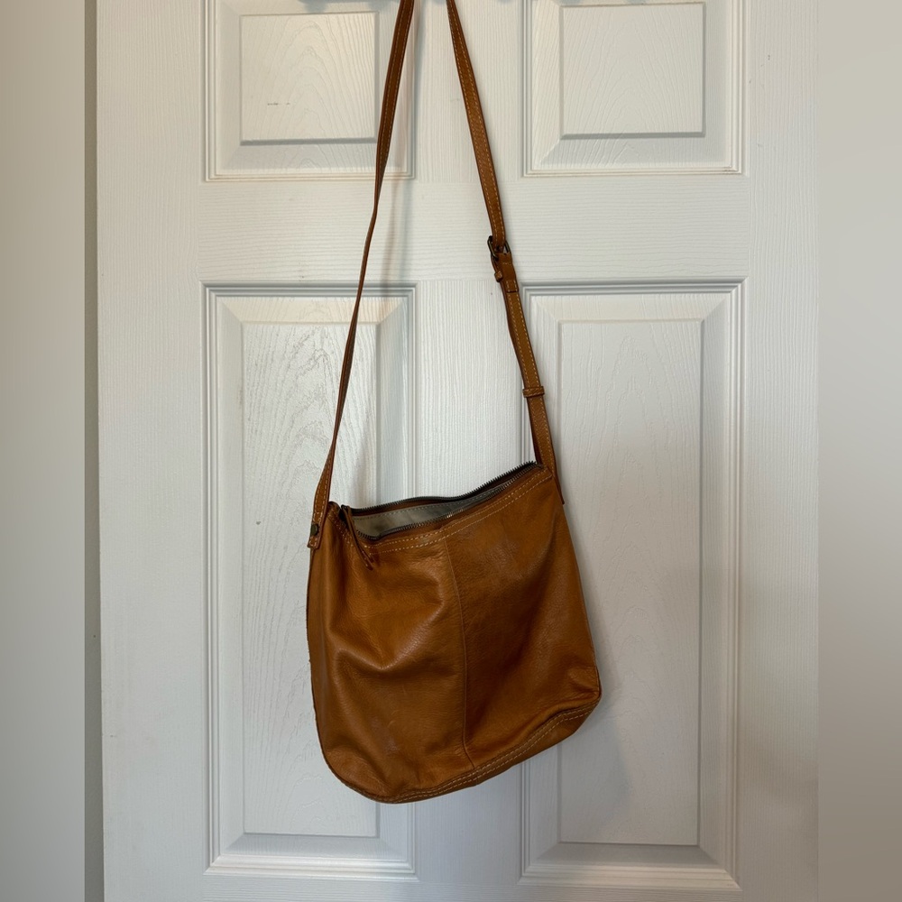 American Leather Co. crossbody leather